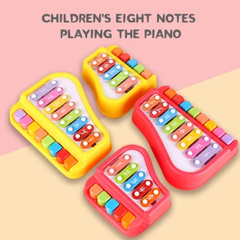 Barvita otroška Glasbila Igrače Okvir Xylophone Baby Izobraževalno Razvojni Otroške Igrače Darila Glasbila