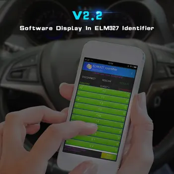 Bluetooth 4.0 ELM327 V2.2 Auto Diagnostika Optičnega BREST 327 2.2 PIC18F25K80 Android, IOS, Windows Delo ELM327 V08 OBD2 Code Reader