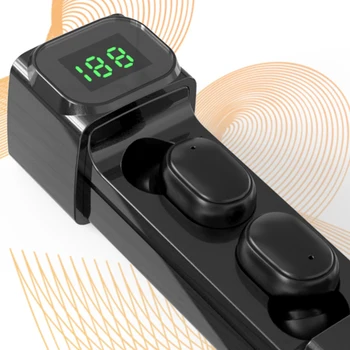 BQC-01 TWS Bluetooth 5.1 Nepremočljiva Brezžične Slušalke s Stereo Touch Kontrole