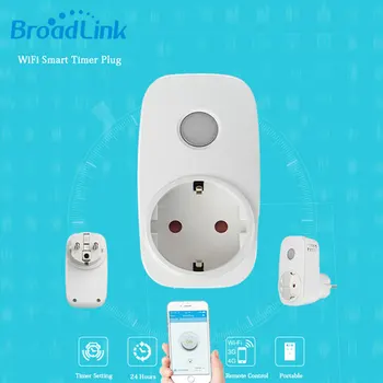 Broadlink servisni paket SP3 za EU Wifi Vtičnico 16A Časovnik Priključite Brezžični Vtičnico Smart Remote Control Stikalo za Avtomatizacijo APLIKACIJA za iphone, Ipad, Android