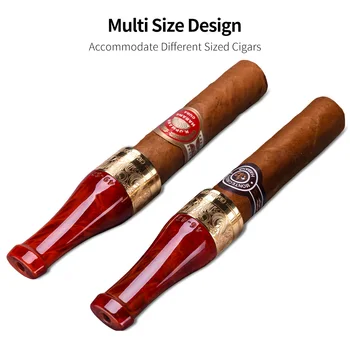 Cigarloong Cigar Ustnik Nastavite Cigar Cevi Primeru Držalo Šobe cigar Imetnik CP-0003