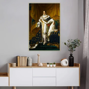 Citon Francois Gerard《Jožef Bonaparte, Napoleon je Brat, Kot Kralja Španije,》 Platno Oljna slika, Stenski Dekor Ozadje Dekoracijo