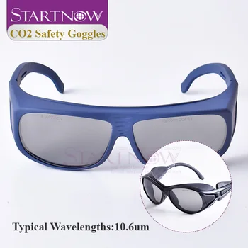 CO2 Laser Očala OD4+ CE Certifikat 10.6 um Laser zaščitna Očala Ščit Zaščitna Očala Za 10.6 Laserski rezalni Stroj Deli