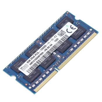 DDR3 8GB 12800 1600MHz 1.35 V RAM Pomnilnik za Prenosnik Prenosnik 204-PIN SODIMM nizkonapetostni Non-ECC Dual Channel