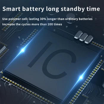 DEJI za iphone 6s baterije X jv 6 7 8 Xs baterija Visoke Zmogljivosti Notranje Baterije Zamenjava Izvirnega Litijeva baterija, Komplet Orodja