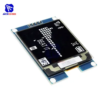 Diymore 1.5 inch 128128 LCD-Zaslon OLED Ščit Modul 4 Pin IIC Vmesnik SSD1327 Gonilnik za Arduino STM32 Raspberry Pi