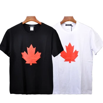 DSQICOND2 2019 DSQ blagovne Znamke Poletje Kanada Maple Leaf T-srajce Moda Moški Ženske T Srajce Priložnostne Tee Majica Kratek Rokav Tee Šport