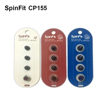 DUNU SpinFit CP155 Patentirana Silikonski Eartips za Zamenjavo 5,5 mm Šoba Dia narejen za Pioneer CH3 KOLIČINA Anker SoundBuds