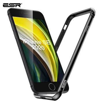ESR Primeru za iPhone SE 2020 Novo 8 7 X XS XR 11 11 Pro Max Telefon Pokrov Metal Odbijača Okvir velja za iPhone SE 2. Generacije 2020