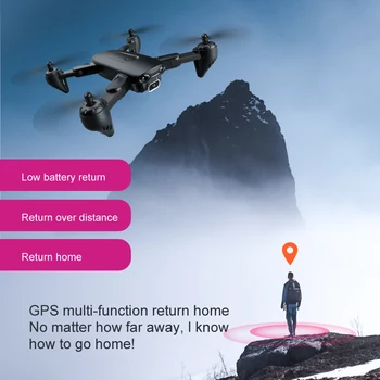 F6 GPS rc Brnenje 4K s Kamero HD FPV brezpilotna letala z Menoj 2.4 G 5G WiFi Zložljive Quadcopter Strokovno Dron VS SG906 pro2