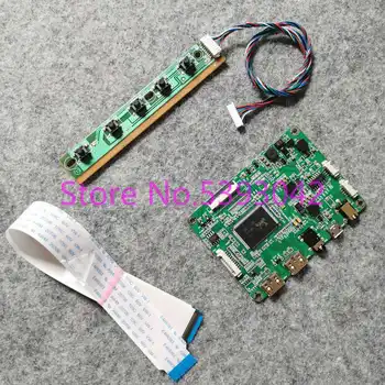 Fit N156HGA-EAB/EA3/EAL/EBB prenosni PC 1920*1080 vhod micro USB 5V WLED mini eDP-30Pin LCD zaslon kartice krmilnika DIY kit