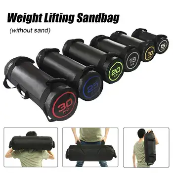 Fitnes Sandbag 5-30 kg Teže Dviganje bolgarski Sandbag Prijavljali Moč Vrečko Fitnes Telo Izgradnjo Telovadnice Športne Mišični Trening