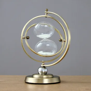 Globus čas peščena ura stoparica okraski, ustvarjalna osebnost rojstni dan darila sodobno minimalistično urad odlikovanja