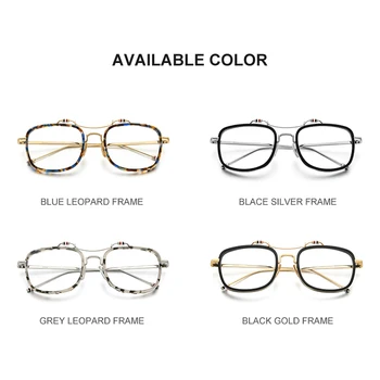 HEPIDEM Acetat Očala Moških Kvadratnih Recept Očala Okvir Ženske Luksuzne blagovne Znamke Prevelik Optična Očala Očala 50247