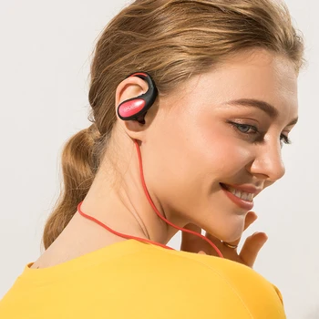 IPUDIS Šport Bluetooth Slušalke IPX7 Nepremočljiva Brezžične Slušalke Hi-fi Stereo Slušalke Neckband Čepkov 120mAh z Mikrofonom