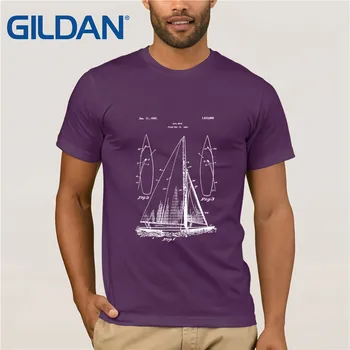 Jadrnico Načrt Design Majica Stare Ocean Jadranje Čoln Tee 2020 Poletje moška t-shirt Kratek Rokav