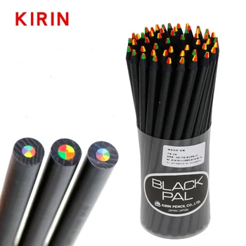 Japonska mavrica svinčniki multi-barvni štiri-barvni svinčnik sedmih barvnih grafiti slikarstvo svinčnik za študente 4pcs/veliko ali 6pcs/veliko