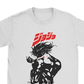 Japonski Majica S Kratkimi Rokavi Moški Dio Brando Jojo Tshirt O Vratu Jojos Bizarna Avantura Anime Jjba Manga T-Shirt Camisa Ulične