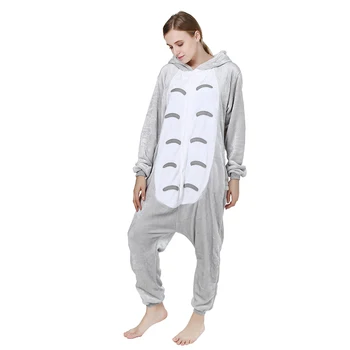 Jeseni leta 2018 Samorog conjoined pižamo Ženske Samorog Splošno Onesie Moških Risanka Stich Pyjama Cosplay Sleepwear Kigurumi Licorne