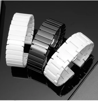 Keramični trak za Huawei watch GT 2 trak Samsung Prestavi S3 Obmejni pas S 3 GT2 46 22 mm 22 mm zapestnica Galaxy watch 46mm band