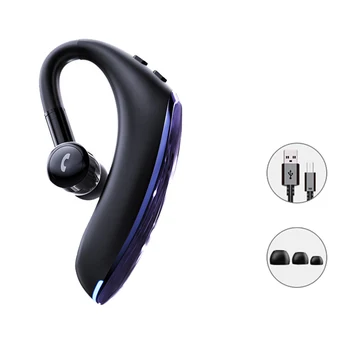 LYMOC Graphene 5.0 Bluetooth Slušalke Brezžične Slušalke Nosice Preklic HD MIKROFON za Prostoročno uporabo Poslovnih Voznik Modre