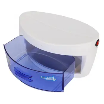 Nail Art Sterilizator Polje UV Ozon Razkuževanje Kabinet Manikura sesalnik Dvojno Ozona Uv Dezinfekcijo Škatle 6W
