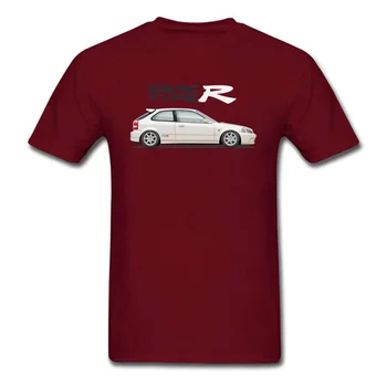 Najnovejši Nissan Civic Type R-EK Avto GTR Design T Shirt JDM Japonski Avto Kul Street T-majice O-Vratu Moške, Visoke Kakovosti Padec Ladijskega prometa