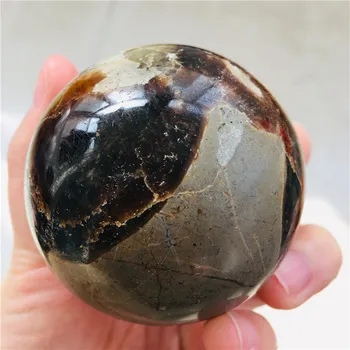 Naravni redkih Želva kremen kristalno kroglo doma dekoracijo naravnega kamna rezanje in poliranje 1pc