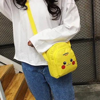 Nov slog pokemon pu pikachu dekle nahrbtnik Messenger bag za otroke