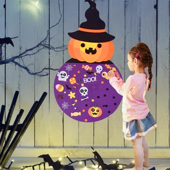 Novi modeli Halloween Buče Otrok DIY Počutil Halloween Obrti Stranka Decors Za Otroke