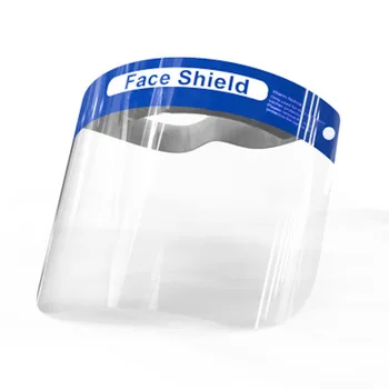 Obraz Ščit Izolacijo, Zaščitno Masko Glavo, Vgrajen Anti-Pena Pregleden Dvostranski Anti-Fog HD Prozorno Zaščitno Masko