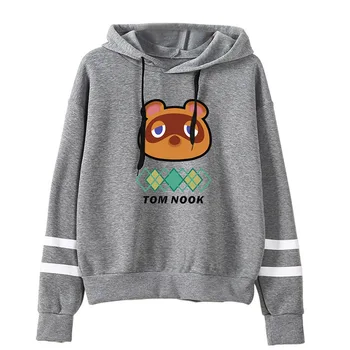 Odrasli Otroci Anime noša Živali, ki Prečkajo hoodies Tom Kotiček Cosplay puloverju Kostum Moški Ženske Dolg Rokav Športna majica