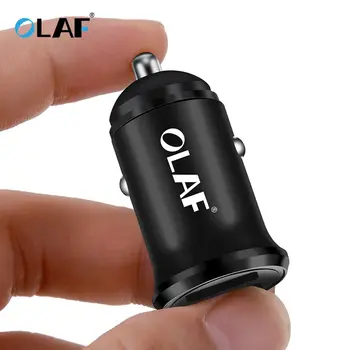 OLAF Mini USB Avto Polnilec Za Mobilni Telefon, Tablični računalnik GPS 4.8 Hitro Polnilnik Avto-Polnilnik z Dvojno USB Avtomobilski Telefon, Polnilec Adapter za v Avto