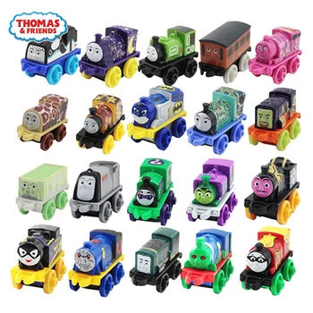 Original Thomas in Prijatelji, Mini Plastika Lokomotiva Vlaka Toy Model Avtomobila Otrok Igrače za Otroke Diecast Brinquedos Darilo za Rojstni dan
