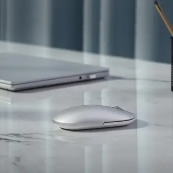 Original Xiaomi Moda Miško in mobilnih Brezžičnih Igra z Miško Material, Kovinski Videz 1000dpi 2,4 ghz Bluetooth Dvojni Način Povezave