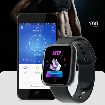 Pametno Gledati Moški Ženske Krvni Tlak Smartwatch Nepremočljiva Srčni utrip Tracker Sport Ura uro Pametna Android IOS + Trak