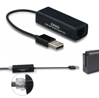 PC USB Internet Adapter USB, LAN, Internet Omrežja Sprejemnik Ethernet Adapter Za Nintendo Stikalo Wii Wii U PC Računalnik
