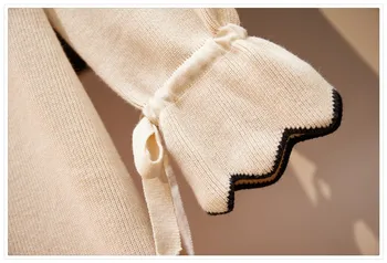 Plus velikost ženske pozimi toplo pletenje pulover obleke za ženske eleganten dolg rokav v vratu mini obleke trdna ženske vestidos