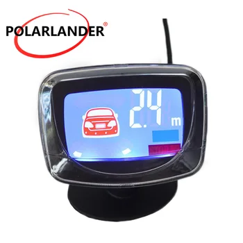 PoLarLander 12V zaslon LCD za Parkirni prostor kompletu Senzor za vse avtomobile parkirni avto detektor parkiranje pomoč parkirni sistem
