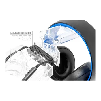 Polnilno Postajo in Zaslon, Stojalo za PlayStation VR s senzorjem LED luči (Black )