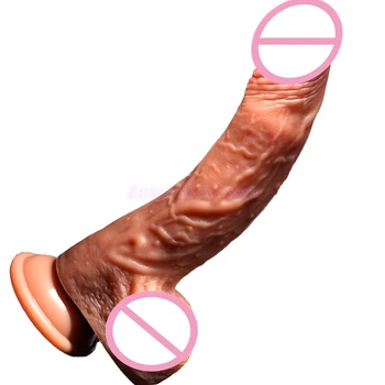 Pravi Penis G Spot Vibrator, Vibrator za Stimulacijo Vagine Samodejno Thrusting Dildo Pištolo Sex Igrače za Ženske, Orgazem, Vibrator