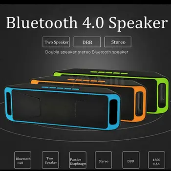 Prenosni 10W Bluetooth Zvočnik Brezžični Extra Bass Notranji Zunanji Stereo Sistem Za iPhone BNR Zvočnik