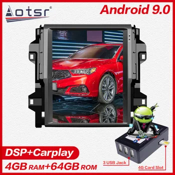 PX6 4GB Avto Multimedijski Sistem Android 9.0 Avto, GPS Navigacija Za TOYOTA Fortuner 2016-2019 Vodja Enote Auto Radio Avto DVR z GPS