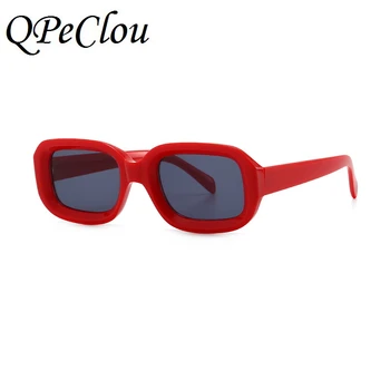 QPeClou 2020 Novo Vintage Kvadratek Zebra Vzorec Sončna Očala Ženske Modne Blagovne Znamke Oblikovalec Moderna Sončna Očala Moških Odtenki