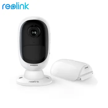 Reolink Kamera, WiFi 1080P Polnilna Baterija Napaja IP Kamero Full HD Zunanja Notranja Varnost 130 Širok Zorni kot Argus 2