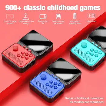 Retro Igre, Igralec pa 3,0-palčni Zaslon, Mini Ročni Igra Player Vgrajen 900+ Klasične Igre, Igralne Konzole Za Darilo Otrok
