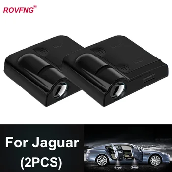 ROVFNG Led auto Vrata, Luči za avto 3D Laser Logotip Projektor Duh x Auto Dodatki Za Jaguar XF XJ F-type F-Tempo XE