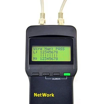 SC8108 Prenosni LCD Omrežja Tester Meter&LAN Telefonski Kabel Tester & Meter z LCD Zaslonom RJ45