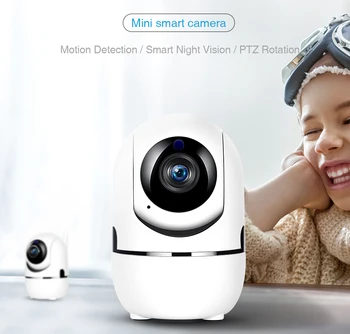 Smart iP Kamero 1080P Oblak Brezžični Prostem Samodejno Sledenje Baby Monitor Night Vision nadzorne Kamere Z Wifi Kamera