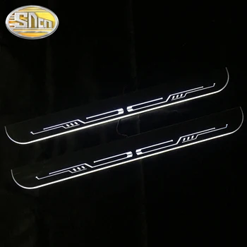 SNCN Nepremočljiva Akril Gibljejo LED Dobrodošli Pedal Izvažajo Ploščica Pedal Vrata Polico Pot Svetlobe, Toyota Highlander 2012 - 2020